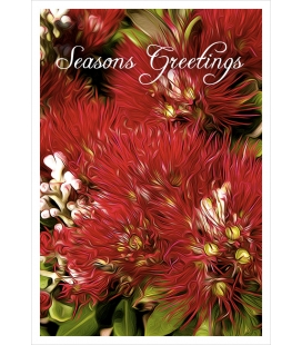 Pohutukawa (Seasons Greetings): Card