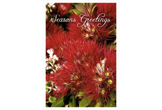 Pohutukawa (Seasons Greetings): Card