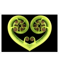 Koru Heart: Card