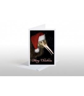 Christmas Kiwi (Merry Christmas): Card