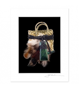 Kete Basket: 6x8 Matted Print