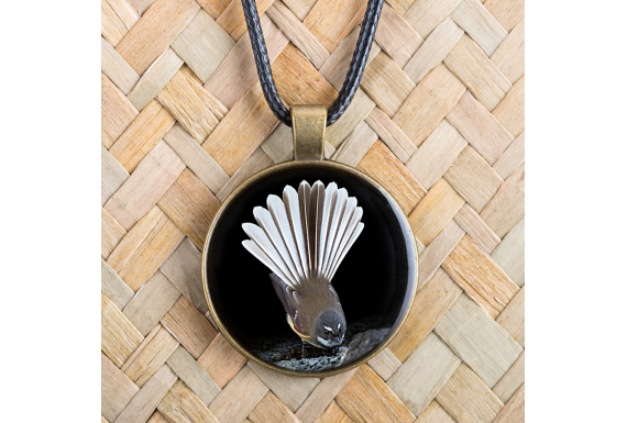 Fantail (Piwakawaka): Pendant 